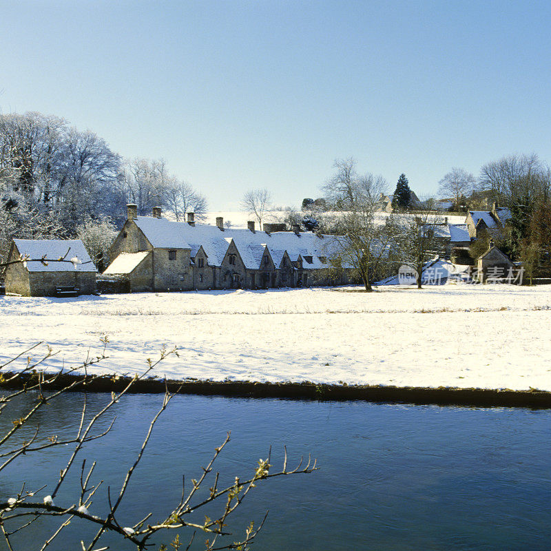 风景如画的科茨沃尔德- Bibury